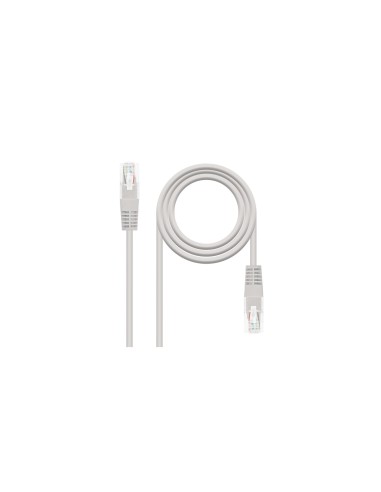 LATIGUILLO NANOCABLE CAT 6 UTP LSZH 1METRO BLANCO 10.20.1301
