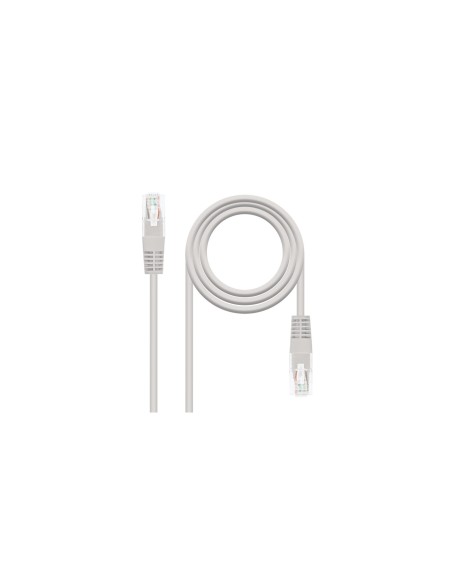 LATIGUILLO NANOCABLE CAT 6 UTP LSZH 1METRO BLANCO 10.20.1301