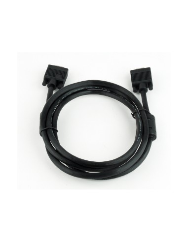 CABLE GEMBIRD PROLONGADOR VGA MACHO A VGA HEMBRA 1.8M NEGRO CC-PPVGAX-6B