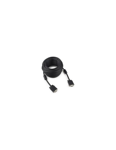 CABLE CONMUTADOR GEMBIRD VGA MACHO A VGA MACHO 15METROS NEGRO CC-PPVGA-15M-B