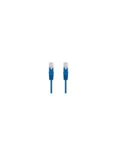 LATIGUILLO DE RED NANOCABLE RJ45 UTP CAT6 1M AZUL 10.20.0401-BL 2