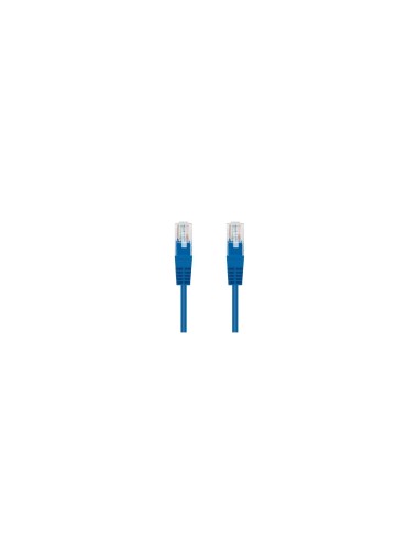 LATIGUILLO DE RED NANOCABLE RJ45 UTP CAT6 1M AZUL 10.20.0401-BL