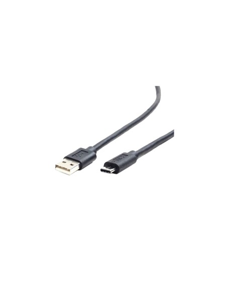 CABLE GEMBIRD USB 2.0 TIPO-A MACHO A USB TIPO-C MACHO 3METROS NEGRO CCP-USB2-AMCM-10