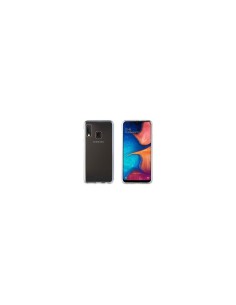 CARCASA MUVIT CRISTAL SOFT TRANSPARENTE PARA SAMSUNG GALAXY A20E FLEXIBLE POLIURETANO MUCRS0229 2