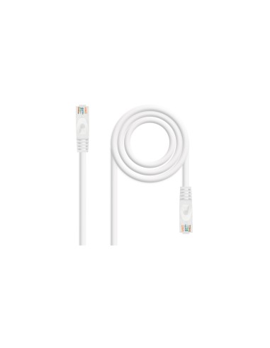 LATIGUILLO NANOCABLE CAT 6A LSZH UTP 3METROS BLANCO 10.20.1803-W