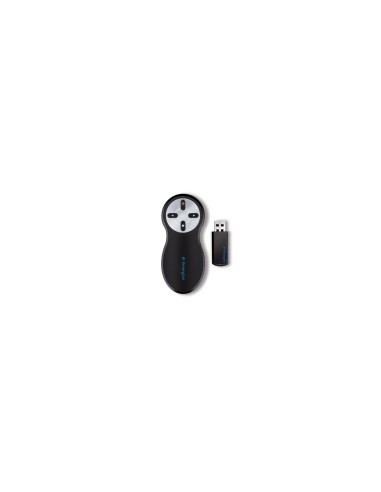 Kensington K33374US PUNTERO LASER Y MANDO A DISTANCIA PARA PRESENTACIONES ALCANCE 20 M NEGRO 33374EU