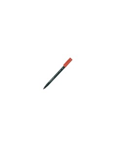 STAEDTLER LUMOCOLOR ROTULADOR PERMANENTE PUNTA M 1MM ROJO 317-2