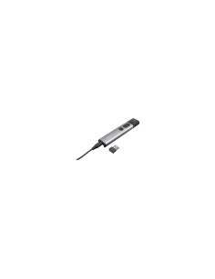 PRESENTADOR INALAMBRICO TRUST KAZUN ALUMINIUM LASER ROJO 4 FUNCIONES POWERPOINT ALCANCE HASTA 30M 23333 2