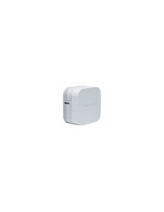 ROTULADORA ELECTRONICA PORTATIL BROTHER TRANSFERENCIA TERMICA CINTAS TZE HASTA 12MM BLUETOOTH CUBE BLANCA PT-P300BT