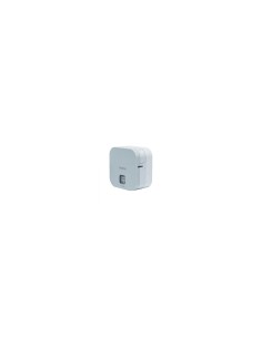 ROTULADORA ELECTRONICA PORTATIL BROTHER TRANSFERENCIA TERMICA CINTAS TZE HASTA 12MM BLUETOOTH CUBE BLANCA PT-P300BT 2