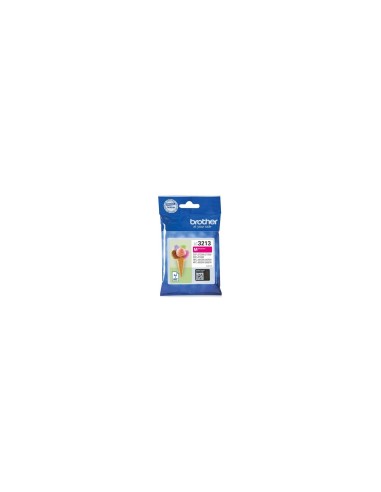 CARTUCHO ORIGINAL TINTA BROTHER HASTA 400PAG MAGENTA LC3213M