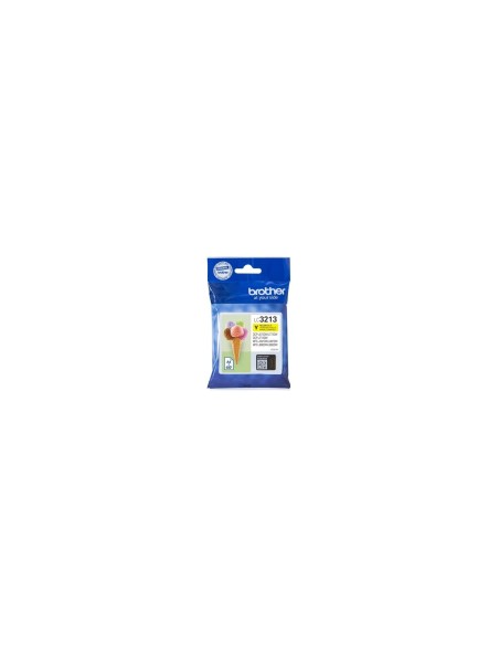 CARTUCHO ORIGINAL TINTA BROTHER HASTA 400PAG AMARILLO LC3213Y