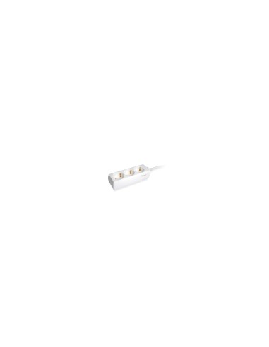 REGLETA EQUIP CON 3 TOMAS SCHUKO CABLE DE RED DE 1.5 METROS BLANCO 245550