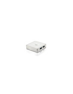 HUB CONCEPTRONIC USB 3.0 4 PUERTOS USB 3.0 CON ALIMENTADOR BLANCO HUBBIES03W