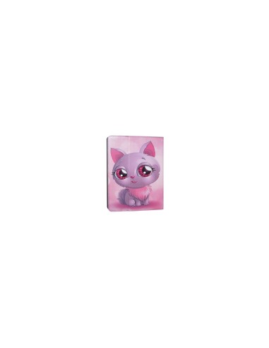 FUNDA TABLET SUBBLIM UNIVERSAL TRENDY CAT PARA TABLET HASTA 10.1P ROTACION 360 EXTERIOR SIMIL PIEL INTERIOR ATERCIOPELADO CIERRE