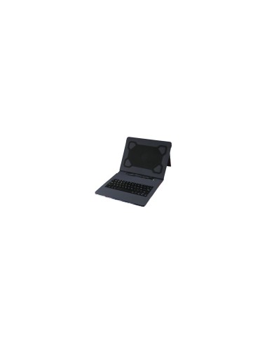 FUNDA TABLET SUBBLIM CON TECLADO KEYTAB ENGLAND PARA TABLET DE 10.1P MICROUSB CON ADAPTADOR TIPO-C CIERRE SOLAPA MAGNETICA SUB-K