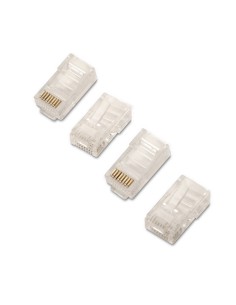 BOLSA 10 CONECTORES RJ45 AISENS 8 HILOS CAT 5E AWG24 A138-0290