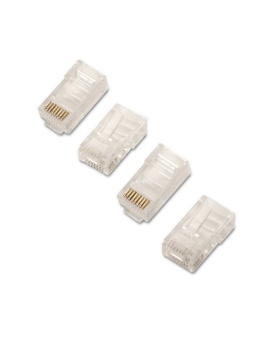 BOLSA 10 CONECTORES RJ45 AISENS 8 HILOS CAT 5E AWG24 A138-0290