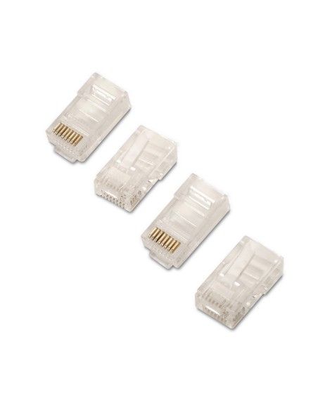 BOLSA 10 CONECTORES RJ45 AISENS 8 HILOS CAT 5E AWG24 A138-0290