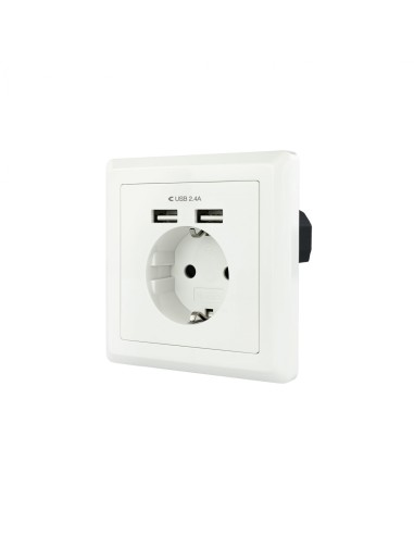 NANOCABLE 10.35.0010 ENCHUFE INTELIGENTE SCHUKO 2 USB