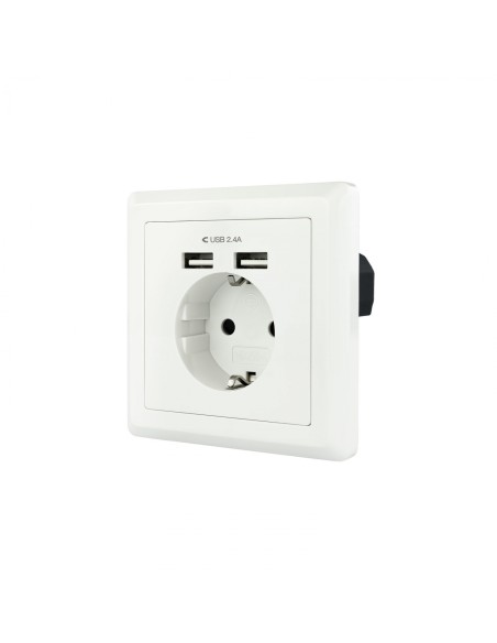 NANOCABLE 10.35.0010 ENCHUFE INTELIGENTE SCHUKO 2 USB
