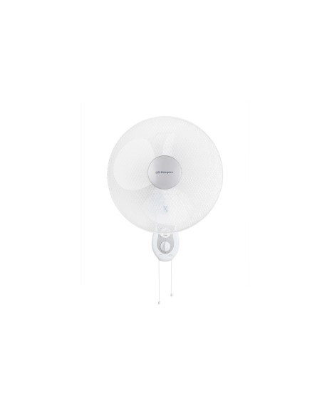 VENTILADOR DE PARED ORBEGOZO WF 0139 50W ASPAS 40CM 3 VELOCIDADES CABEZAL OSCILANTE MULTI ORIENTABLE BLANCO 14757