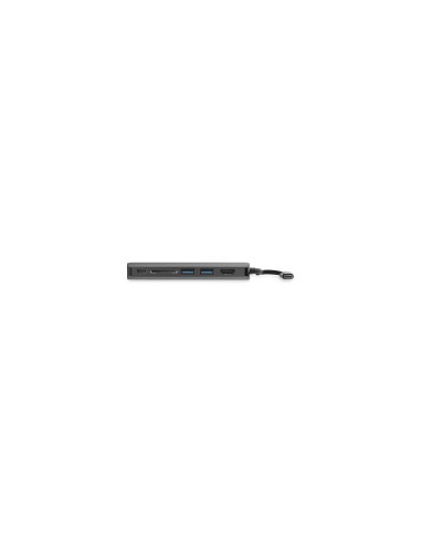 StarTech.com Adaptador Multipuertos USB-C - Docking Station USB Tipo C a HDMI 4K - Hub Ladrón USB 3.0 2 Puertos - SDHC - GbE - P
