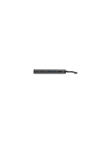 StarTech.com Adaptador Multipuertos USB-C - Docking Station USB Tipo C a HDMI 4K - Hub Ladrón USB 3.0 2 Puertos - SDHC - GbE - P
