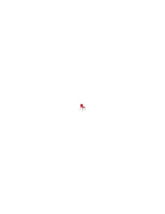 SILLA FIJA VILLALGORDO CHASIS NEGRO BALI ROJO 27NBALI350