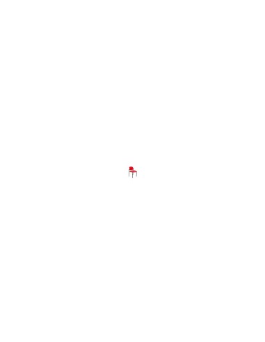 SILLA FIJA VILLALGORDO CHASIS NEGRO BALI ROJO 27NBALI350