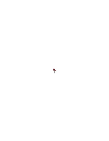 SILLA FIJA VILLALGORDO CHASIS NEGRO BALI ROJO 27NBALI933