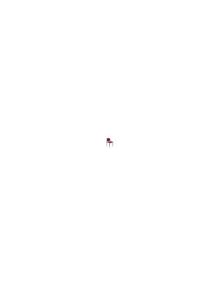 SILLA FIJA VILLALGORDO CHASIS NEGRO BALI ROJO 27NBALI933