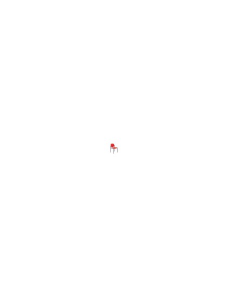SILLA FIJA VILLALGORDO CHASIS NEGRO SIMILPIEL ROJO 27NSPRJ
