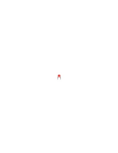SILLA FIJA VILLALGORDO CHASIS NEGRO SIMILPIEL ROJO 27NSPRJ