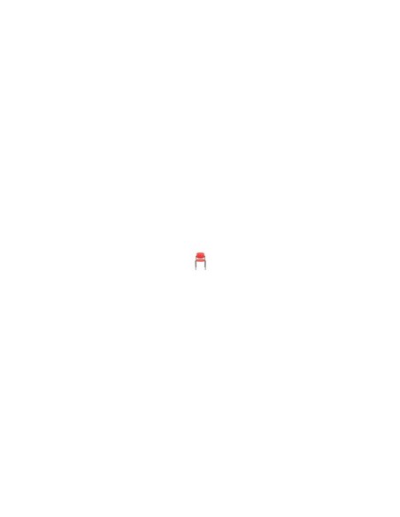 SILLA FIJA VILLALGORDO CHASIS NEGRO SIMILPIEL ROJO 27NSPRJ