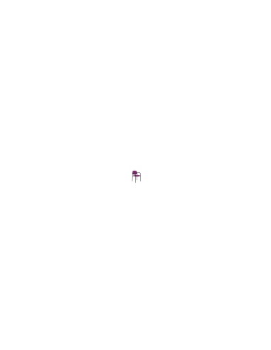 SILLA FIJA VILLALGORDO CHASIS NEGRO SIMILPIEL MORADO 27NSPMOCB