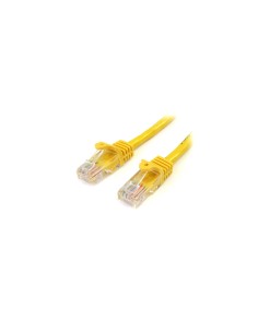 StarTech.com Cable de 2m Amarillo de Red Fast Ethernet Cat5e RJ45 sin Enganche - Cable Patch Snagless