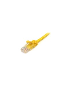 StarTech.com Cable de 2m Amarillo de Red Fast Ethernet Cat5e RJ45 sin Enganche - Cable Patch Snagless 2