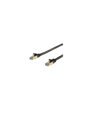 StarTech.com Cable de 10m de Red Ethernet CAT6a Negro RJ45 STP