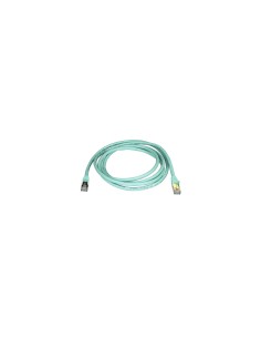 StarTech.com Cable de 2m de Red Ethernet RJ45 Cat6a Blindado STP - Cable sin Enganche Snagless - Aguamarina 2