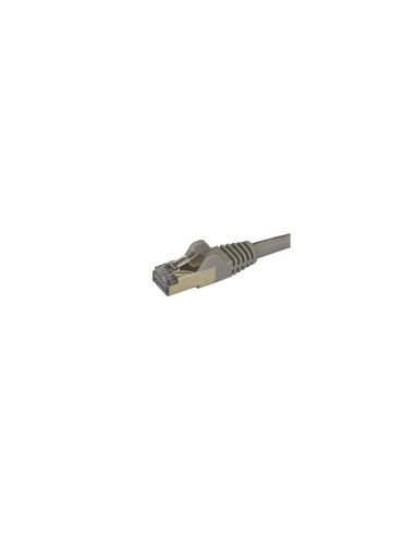 StarTech.com Cable de 2m de Red Ethernet RJ45 Cat6a Blindado STP - Cable sin Enganche Snagless - Gris