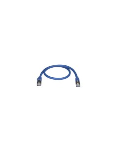 StarTech.com Cable de 0,5m de Red Ethernet RJ45 Cat6a Blindado STP - Cable sin Enganche Snagless - Azul 2