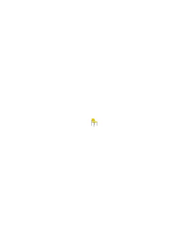 SILLA FIJA VILLALDIEGO CHASIS NEGRO SIMILPIEL AMARILLO 27NSPAM