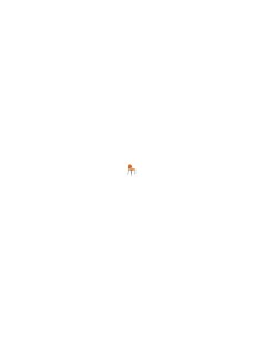 SILLA FIJA VILLALGORDO CHASIS NEGRO SIMILPIEL NARANJA 27NSPNA