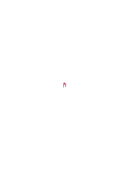 SILLA FIJA VILLALGORDO CHASIS NEGRO SIMILPIEL ROSA 27NSPRS