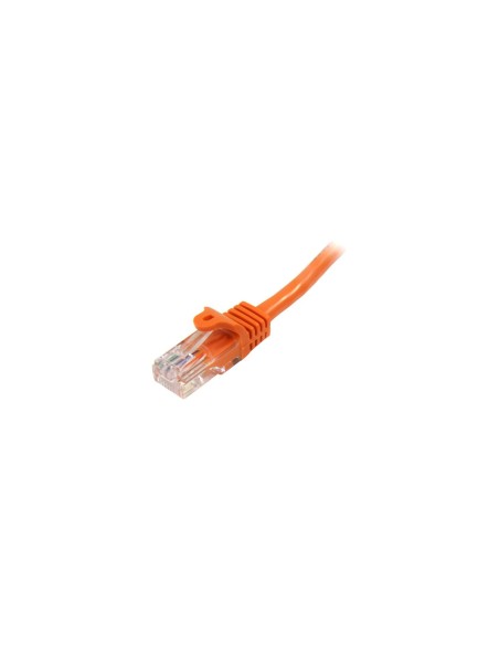 StarTech.com Cable de Red de 7m Naranja Cat5e Ethernet RJ45 sin Enganches