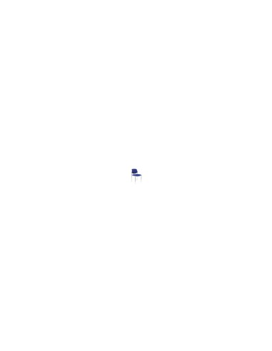 SILLA FIJA VILLALGORDO CHASIS CROMO BALI AZUL 27CRBALI229