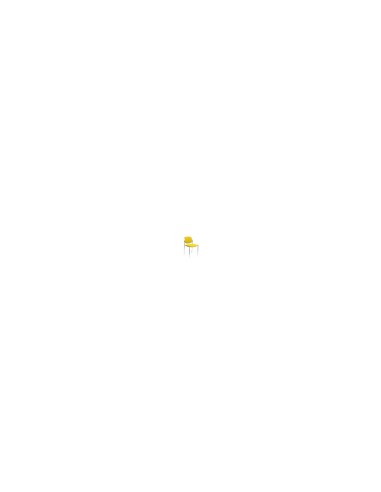 SILLA FIJA VILLALGORDO CHASIS CROMO BALI AMARILLO 27CRBALI100