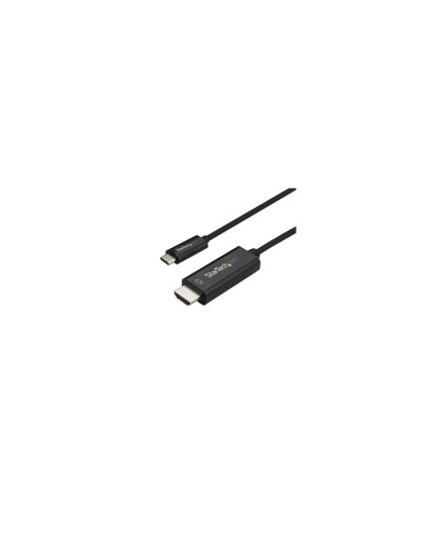 StarTech.com Cable Adaptador de 2m USB-C a HDMI 4K 60Hz - Negro - Cable Conversor de VÍ­deo USBC