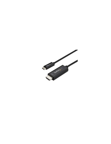 StarTech.com Cable Adaptador de 2m USB-C a HDMI 4K 60Hz - Negro - Cable Conversor de VÍ­deo USBC